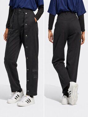 Adidas Blue Version Adibreak Pants Size 4 Blue Snap Track Pants NWT Women